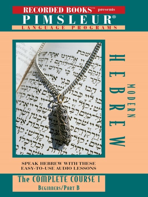 Title details for Hebrew IB by Pimsleur Language Program - Available